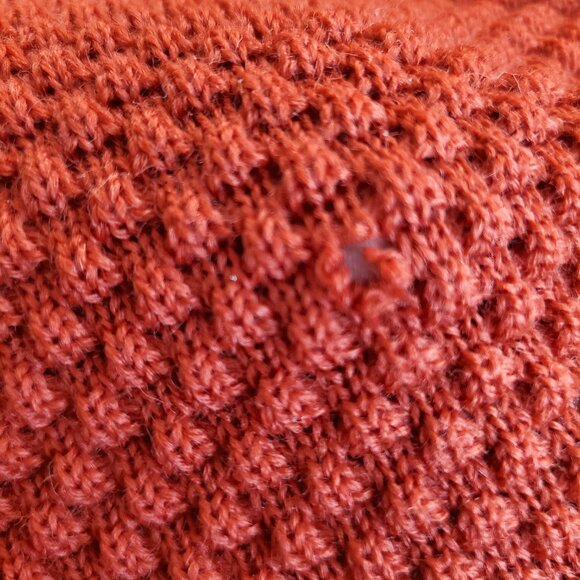 GEIGER SZ 36 (S/M) Boiled Wool & Knit Sweater Jacket - Made in Austria - Red - Picture 11 of 11